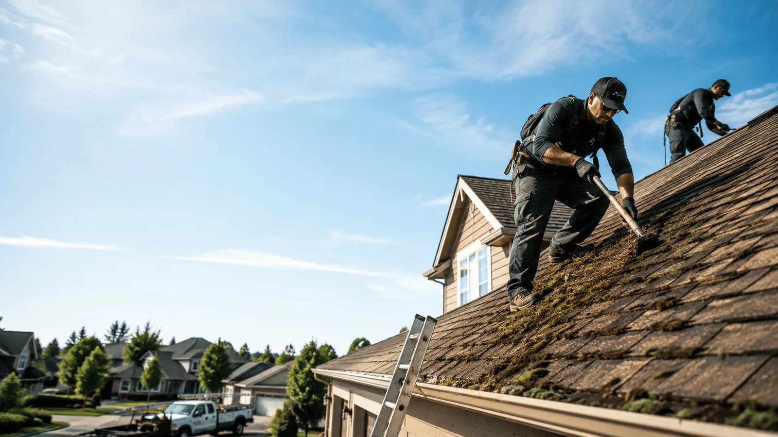 Roof Moss Removal in Buncombe, IL near me